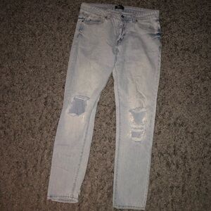 Nova Men Distressed Skinny Jeans, Size 34